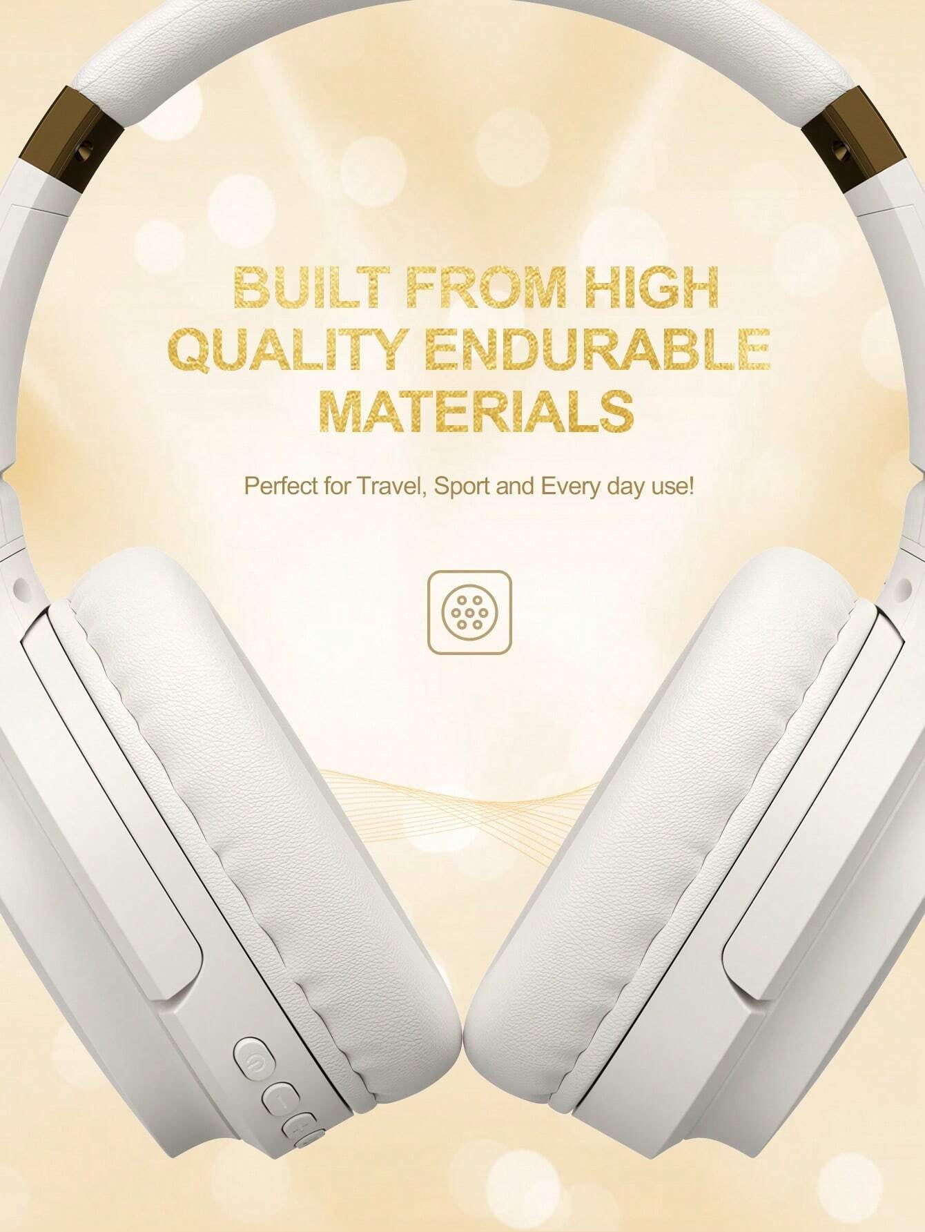Havit HAVIT I62 HIFI Sound Wireless Headset, High Sound Quality Portable&Flexible 90° Rorating Wireless Headphones, over Ear Wired Headphones, Gift Idea
